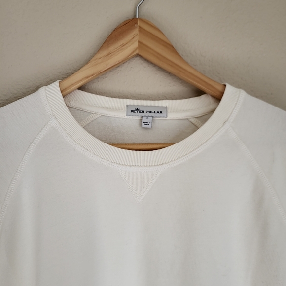 Peter Millar White Thermal Crewneck - Picture 6 of 7